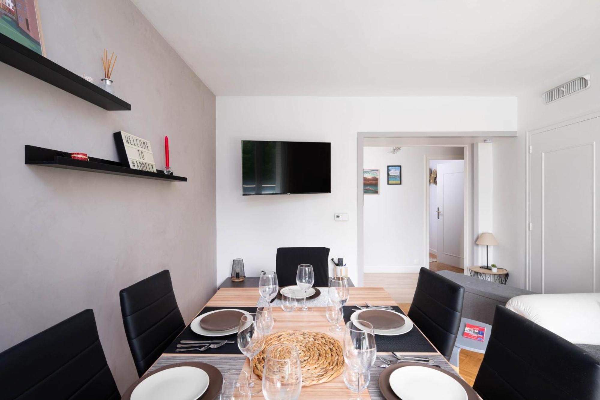 Appartement Cosy 6 Pers Pres Du Lac Avec Garage Annecy Exterior foto