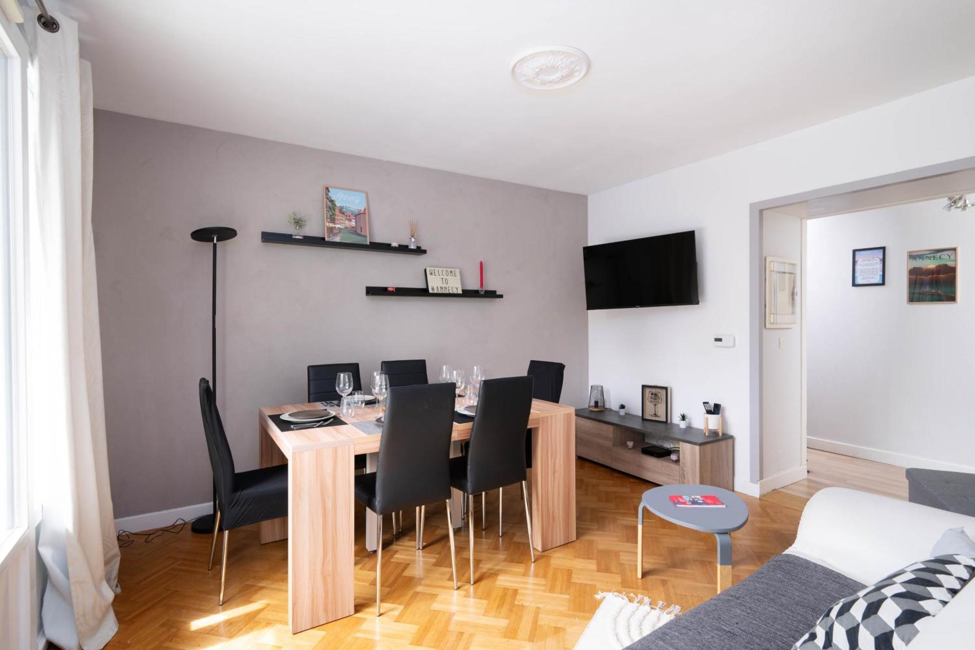 Appartement Cosy 6 Pers Pres Du Lac Avec Garage Annecy Exterior foto